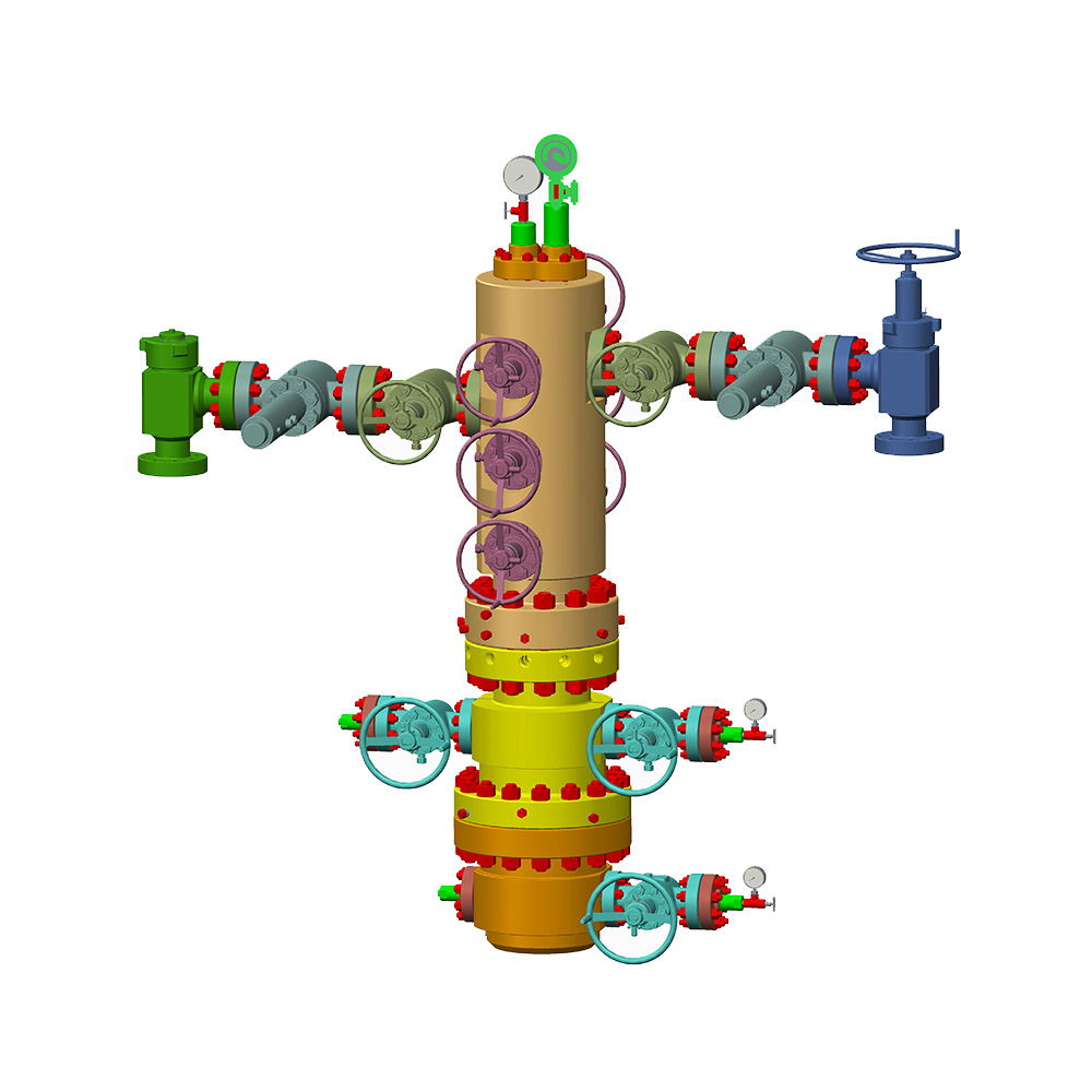Árvore de Natal para tubo duplo